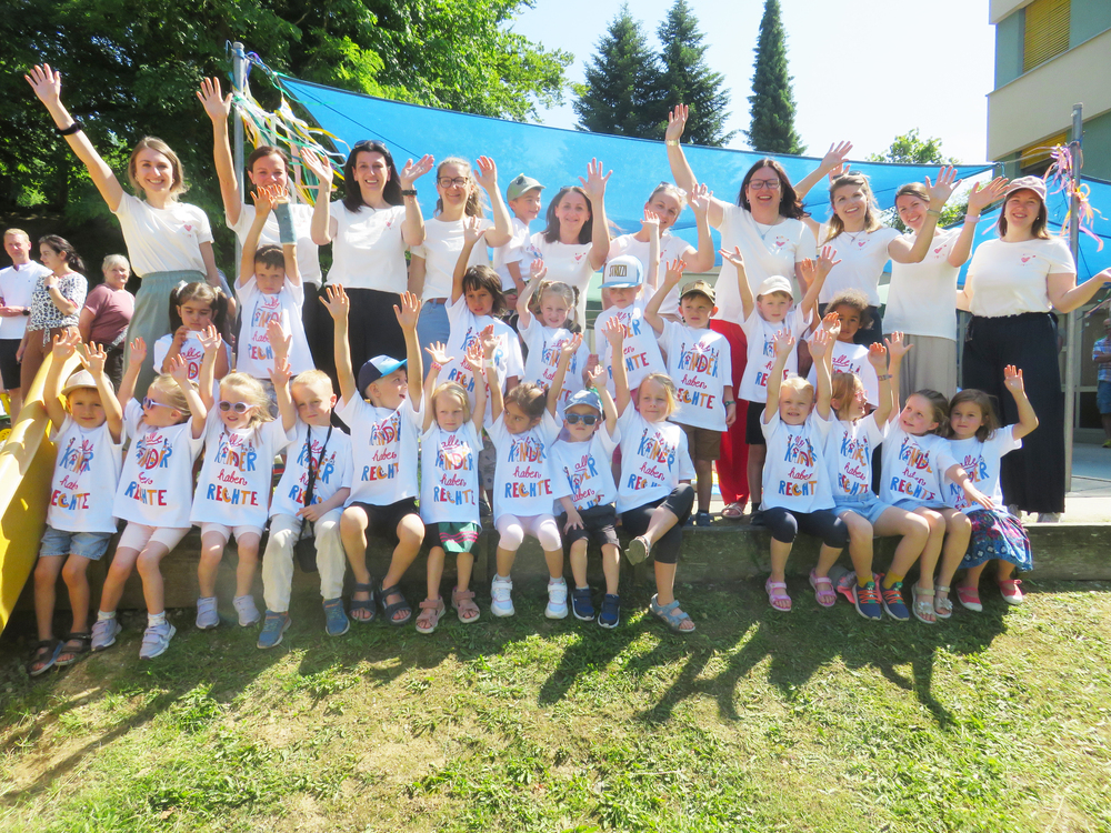 Sommerfest im Praxiskindergarten